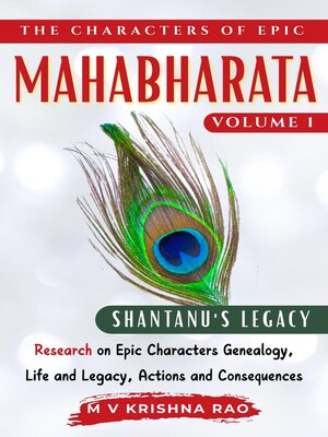 cover image of The Characters of the Epic Mahabharata